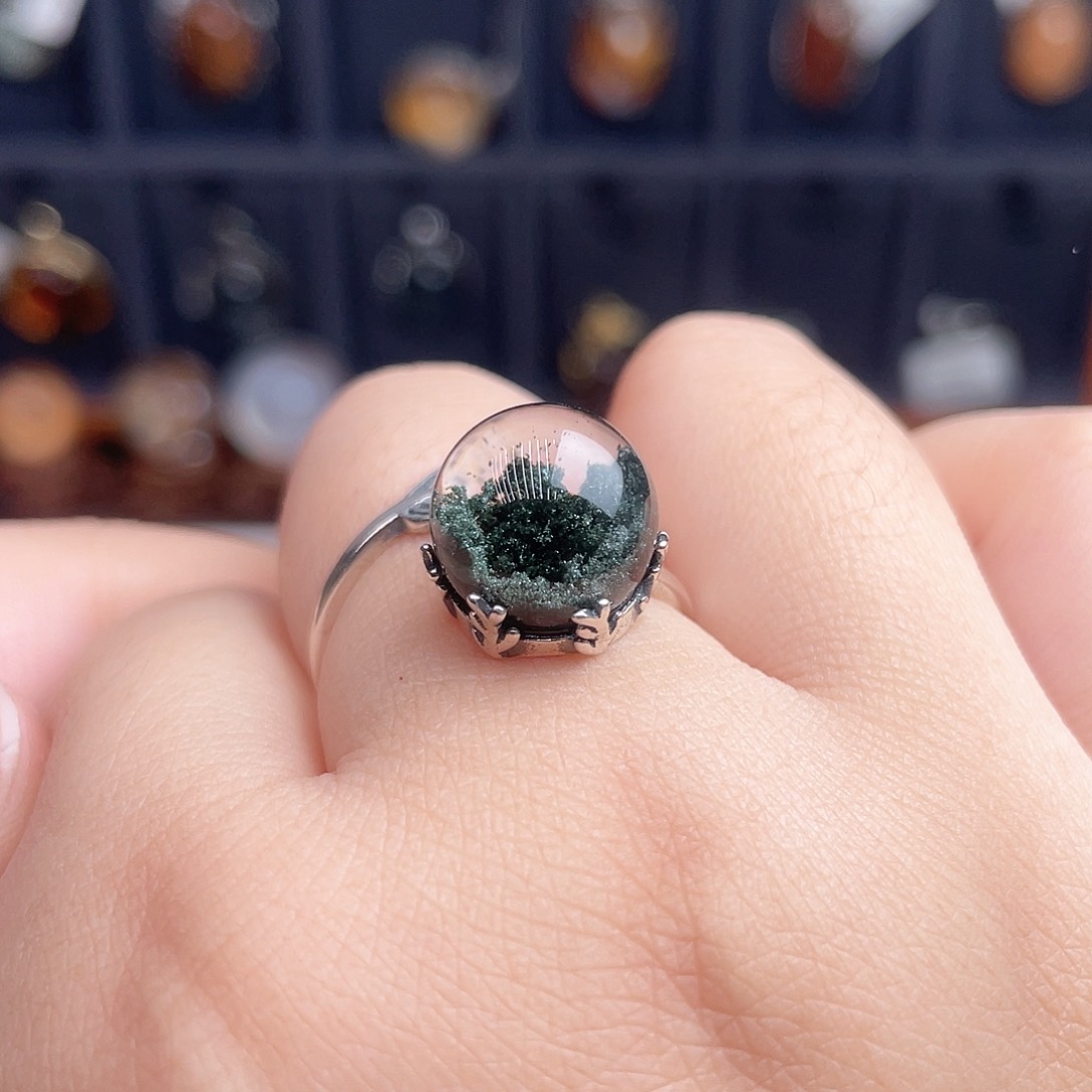 水晶戒指银S925镶嵌淑****?111111