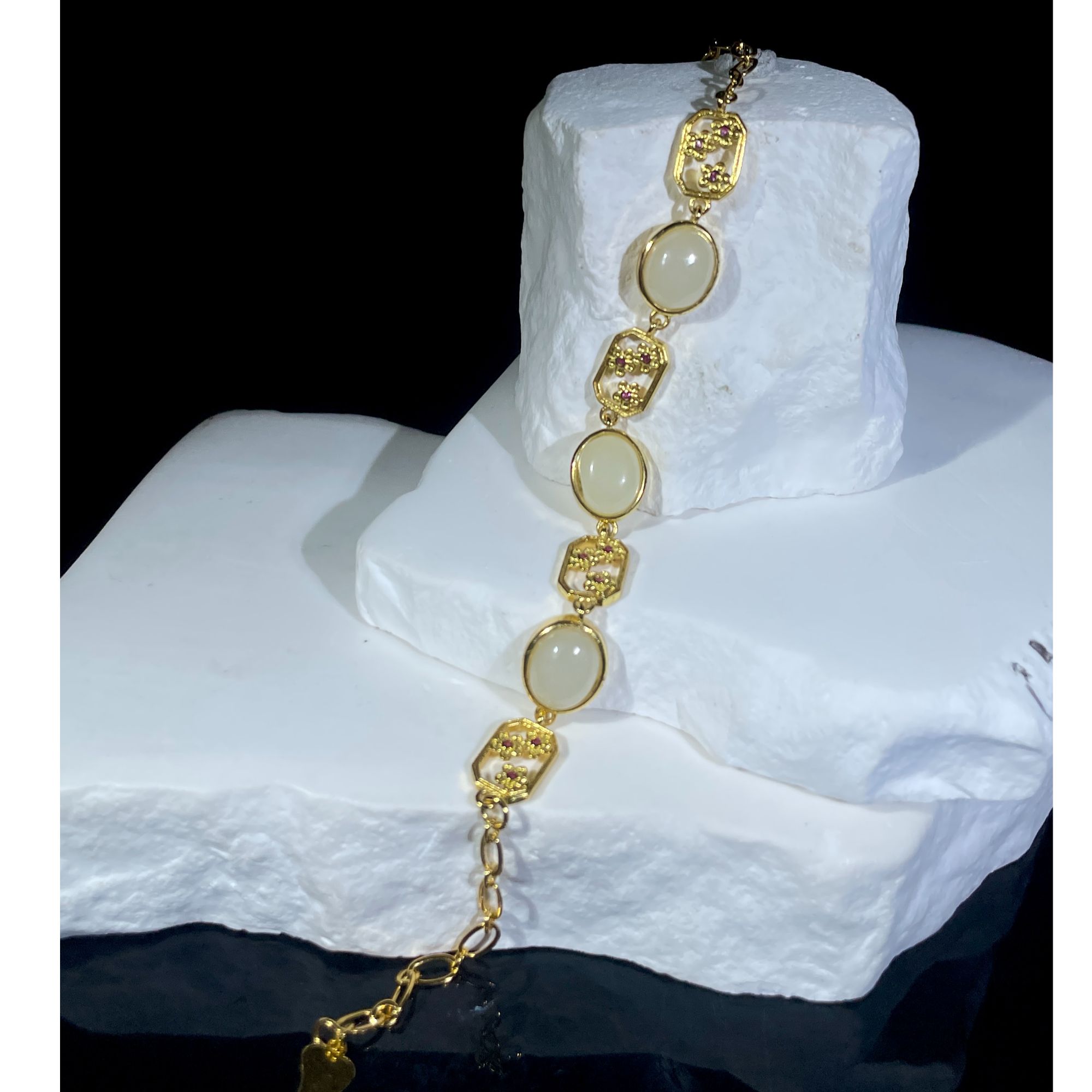 121303-白玉项链   和田玉