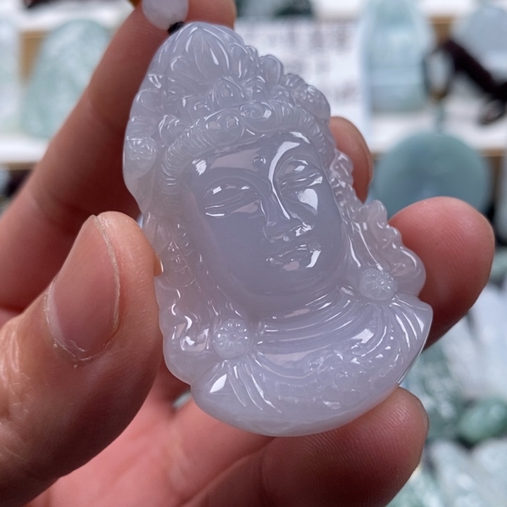 翡翠颈饰未镶嵌天*大翡翠