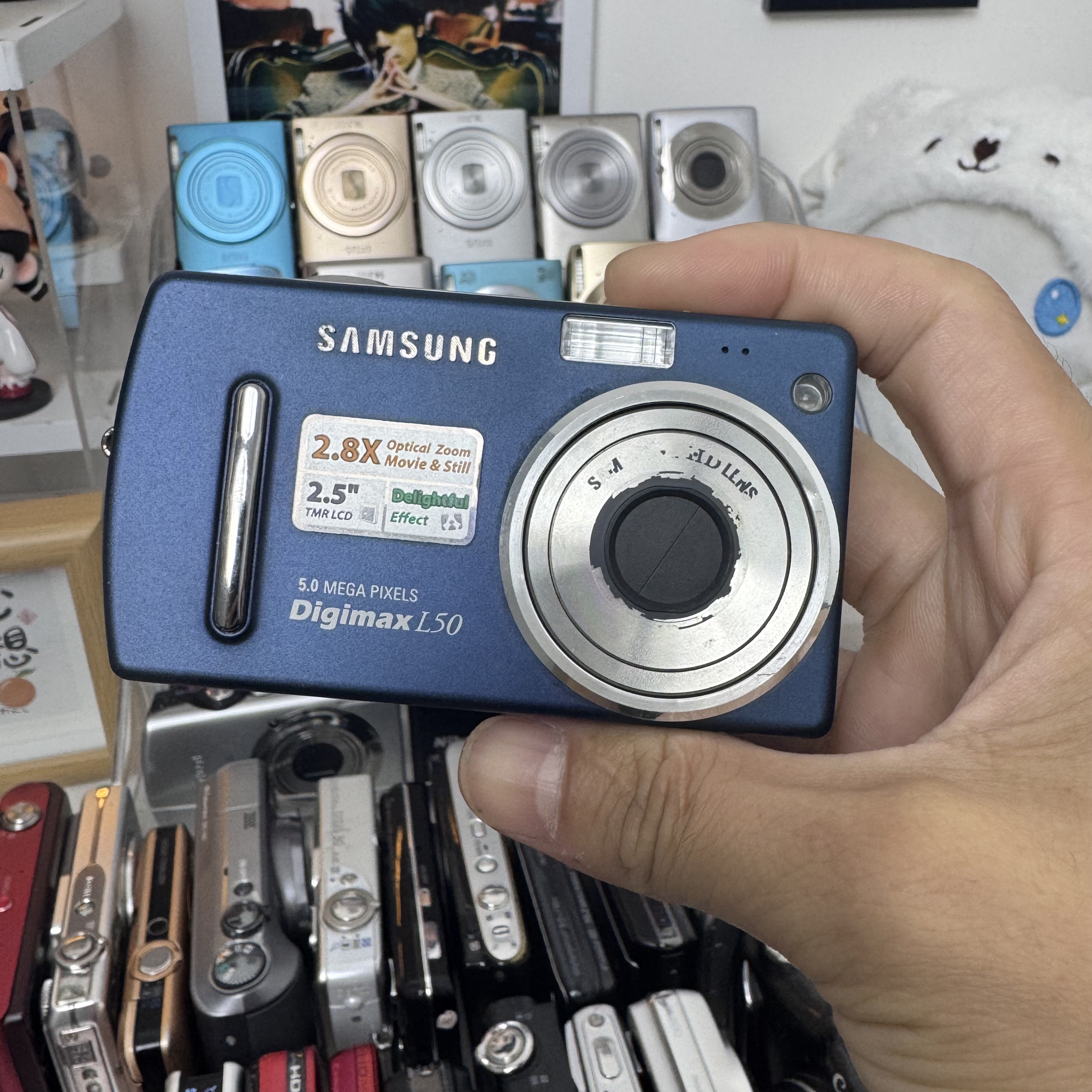 95新 Samsung/三星 l50  x复古冷白出图带美颜1020万像素