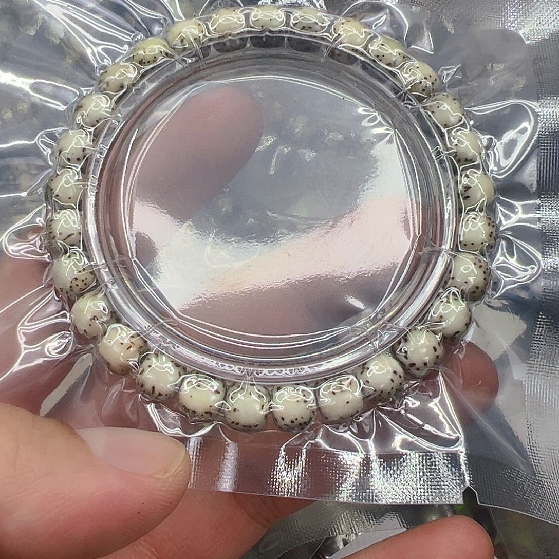 手串星月菩提52半臂大留白星月菩提单圈8×7