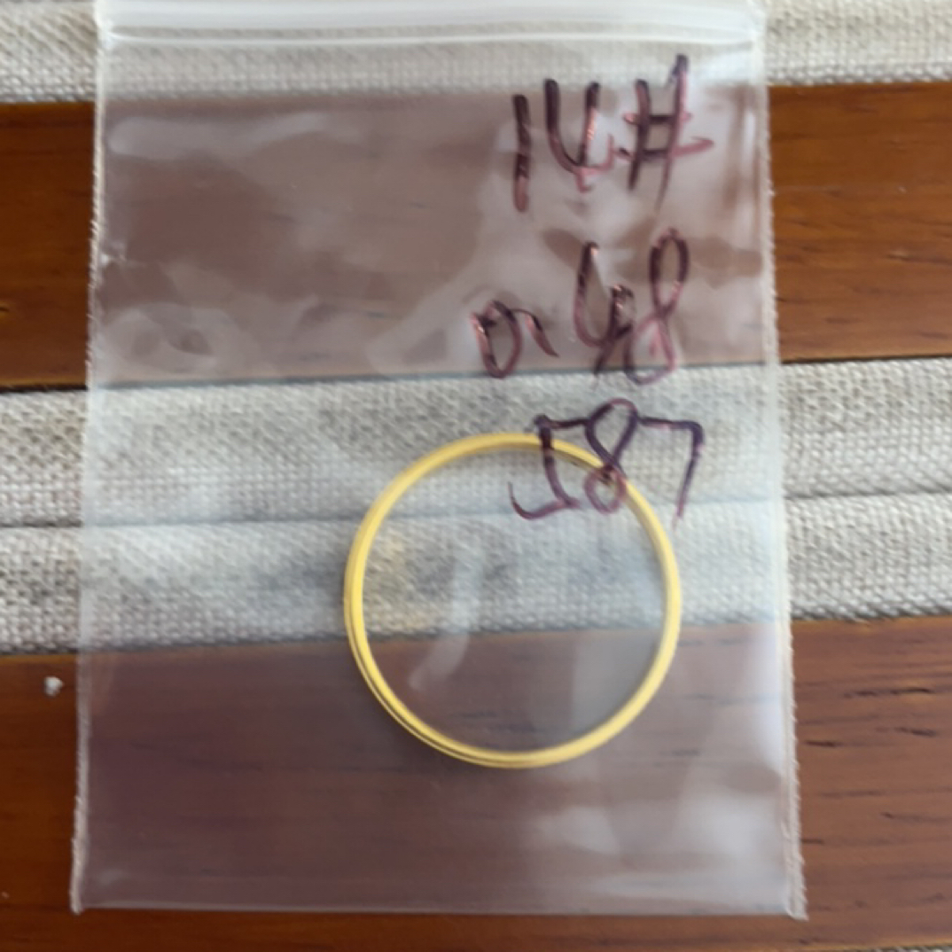 克重0.48 14号 龙鳞戒指 足金999