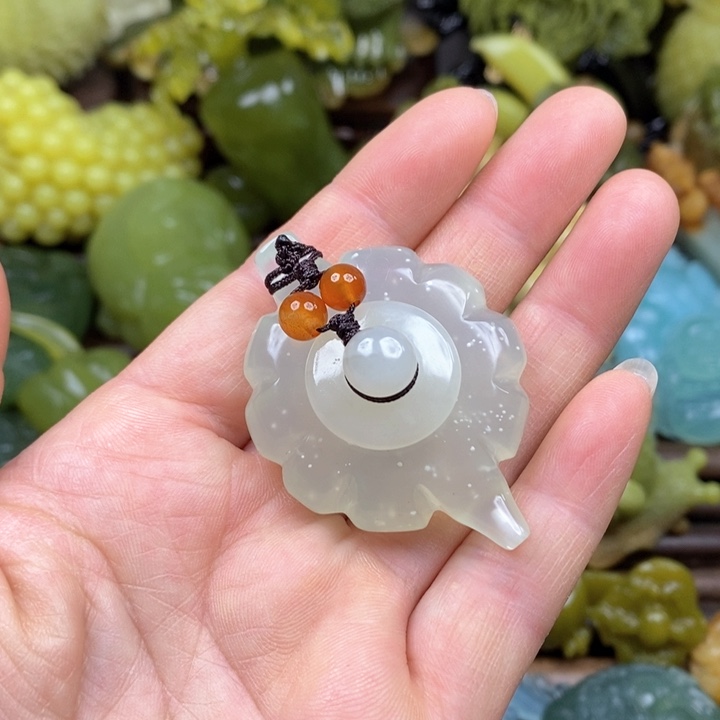 蛇纹石玉手把未镶嵌