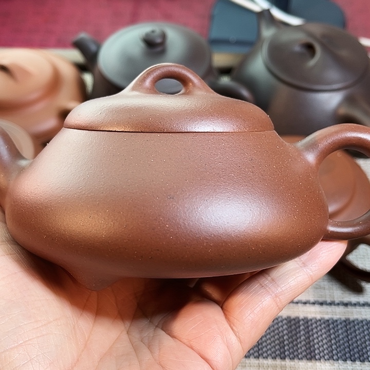 底槽青茶壶作品欣赏