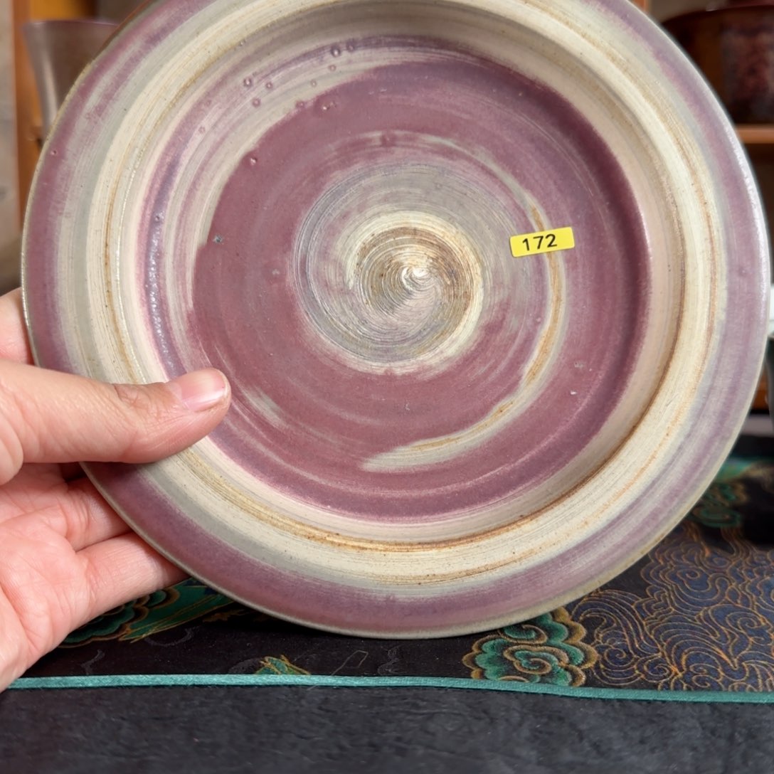 瓷片蘭山窑 手作器物172正品