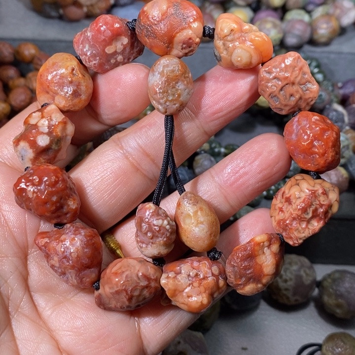 未镶嵌玛瑙/玉髓珠宝奇石