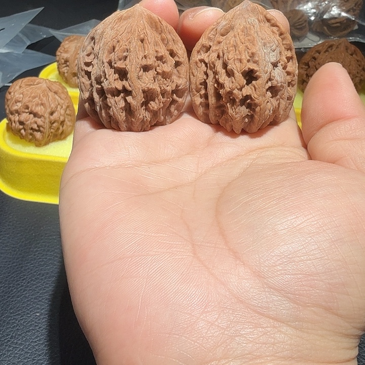 把件文玩核桃38尺虎头38