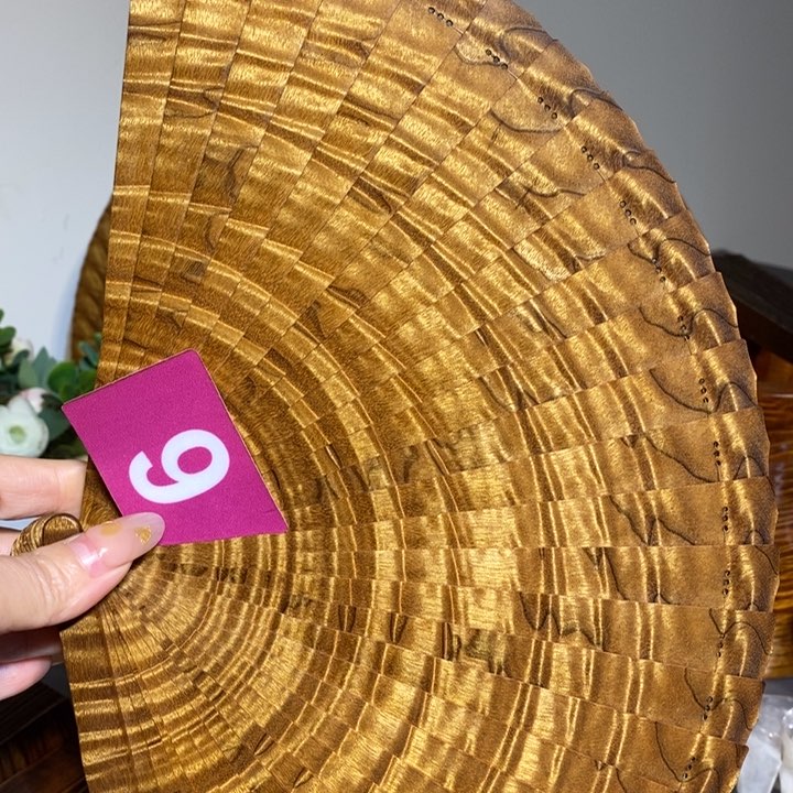 金丝楠一**酒金丝楠木扇子