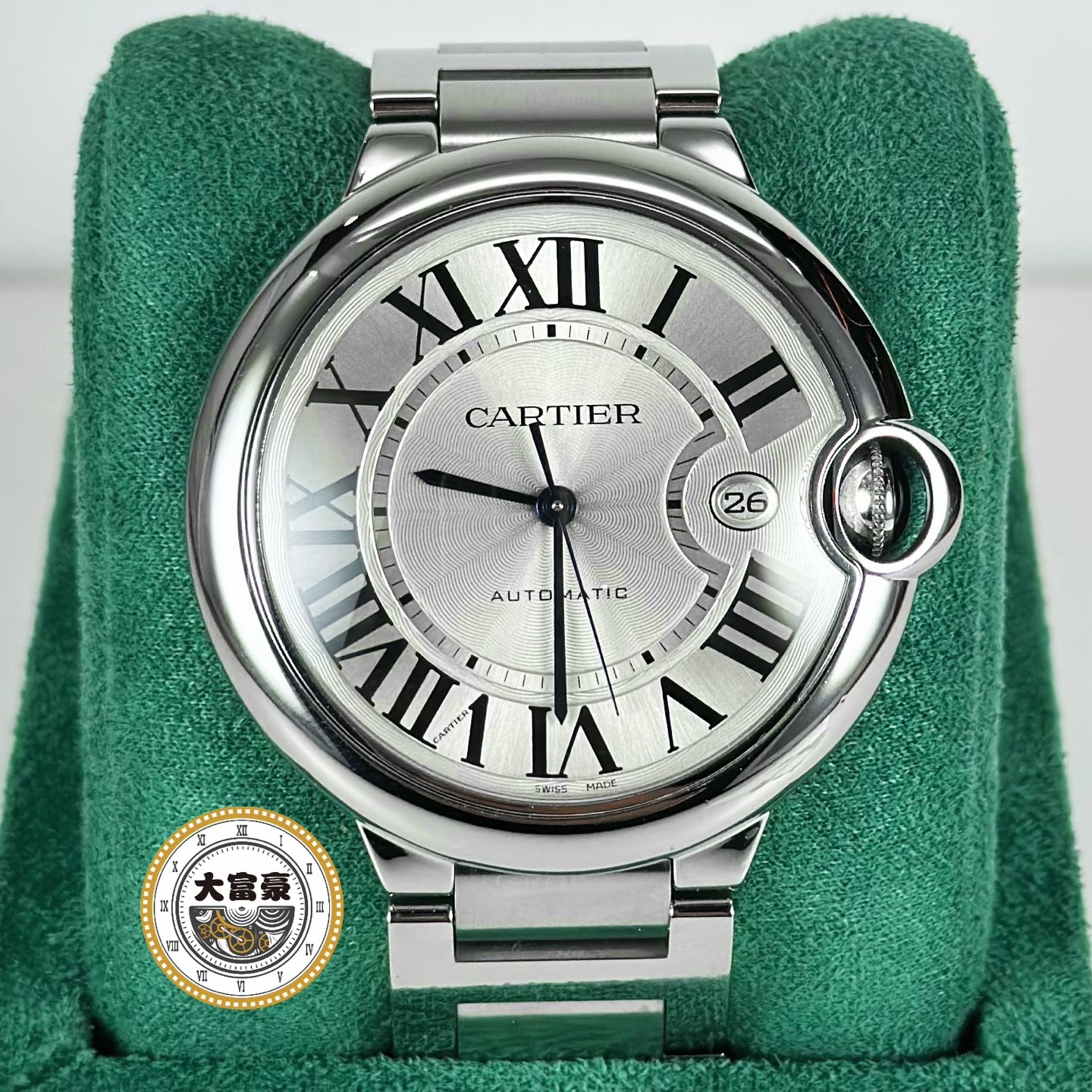 99新 Cartier/卡地亚 卡地亚蓝气球自动机械表