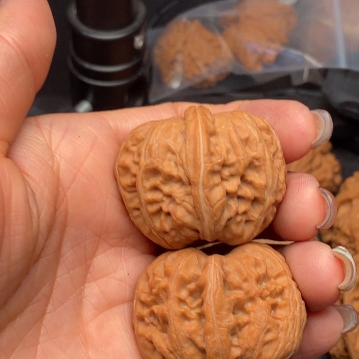 木***乖把件文玩核桃平谷元宝