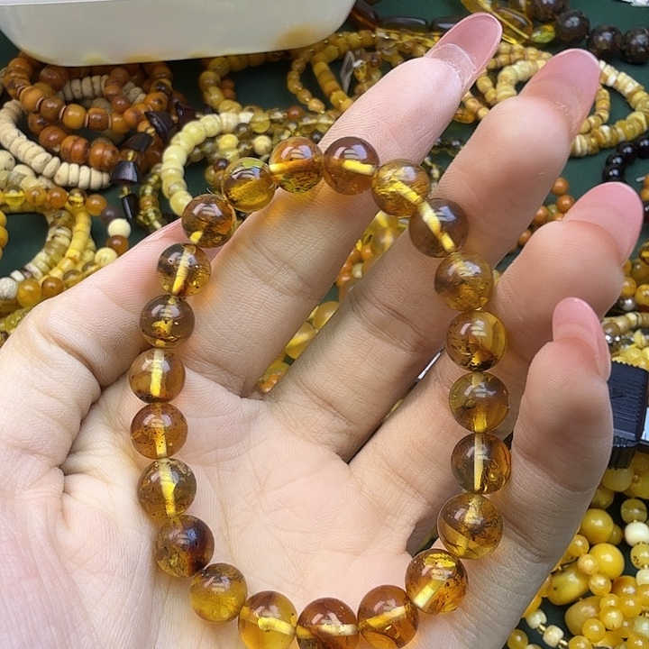 琥珀未镶嵌珠宝奇石