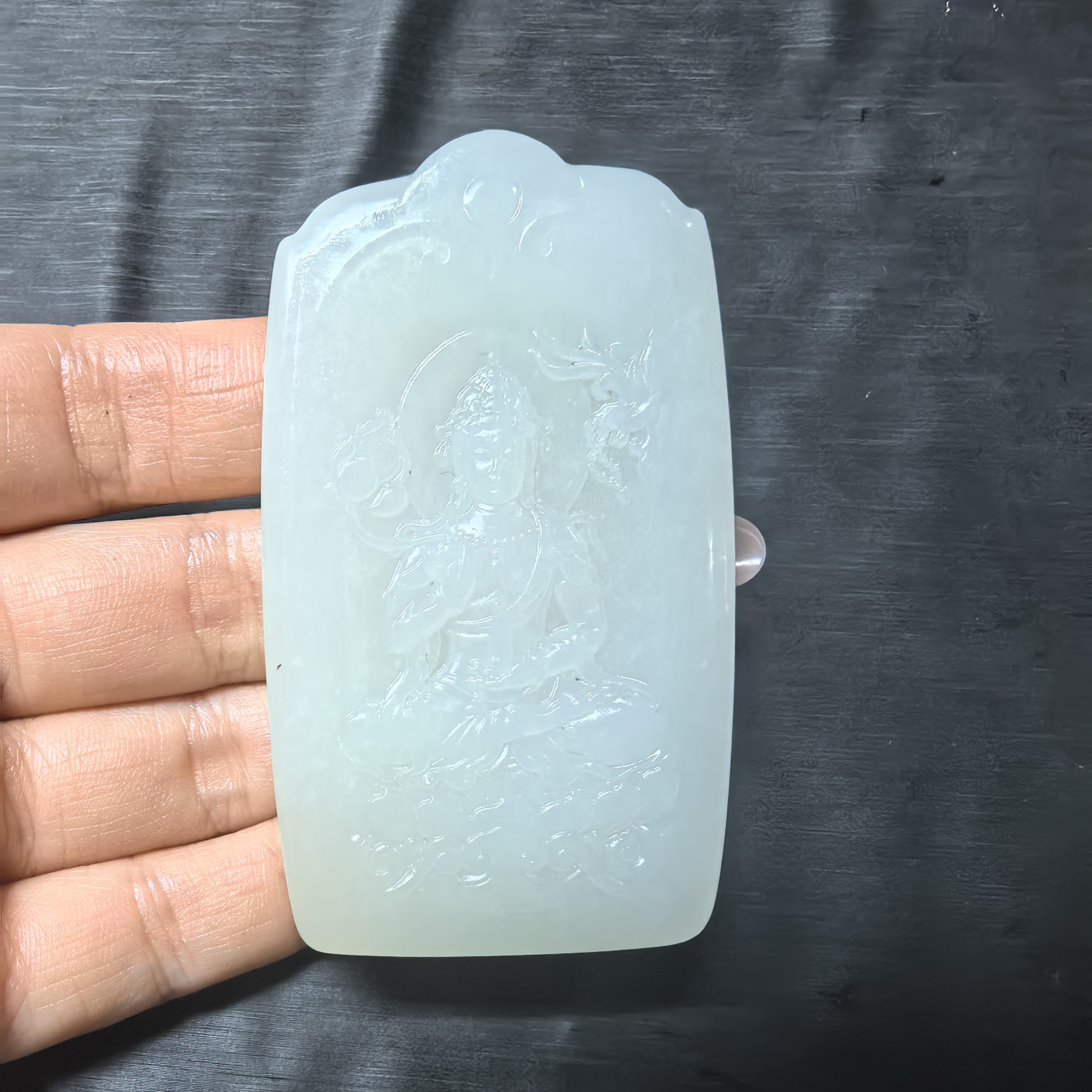 非金属大理石吊坠 多种雕刻大白鹅吊牌吊坠图案形状随机发货