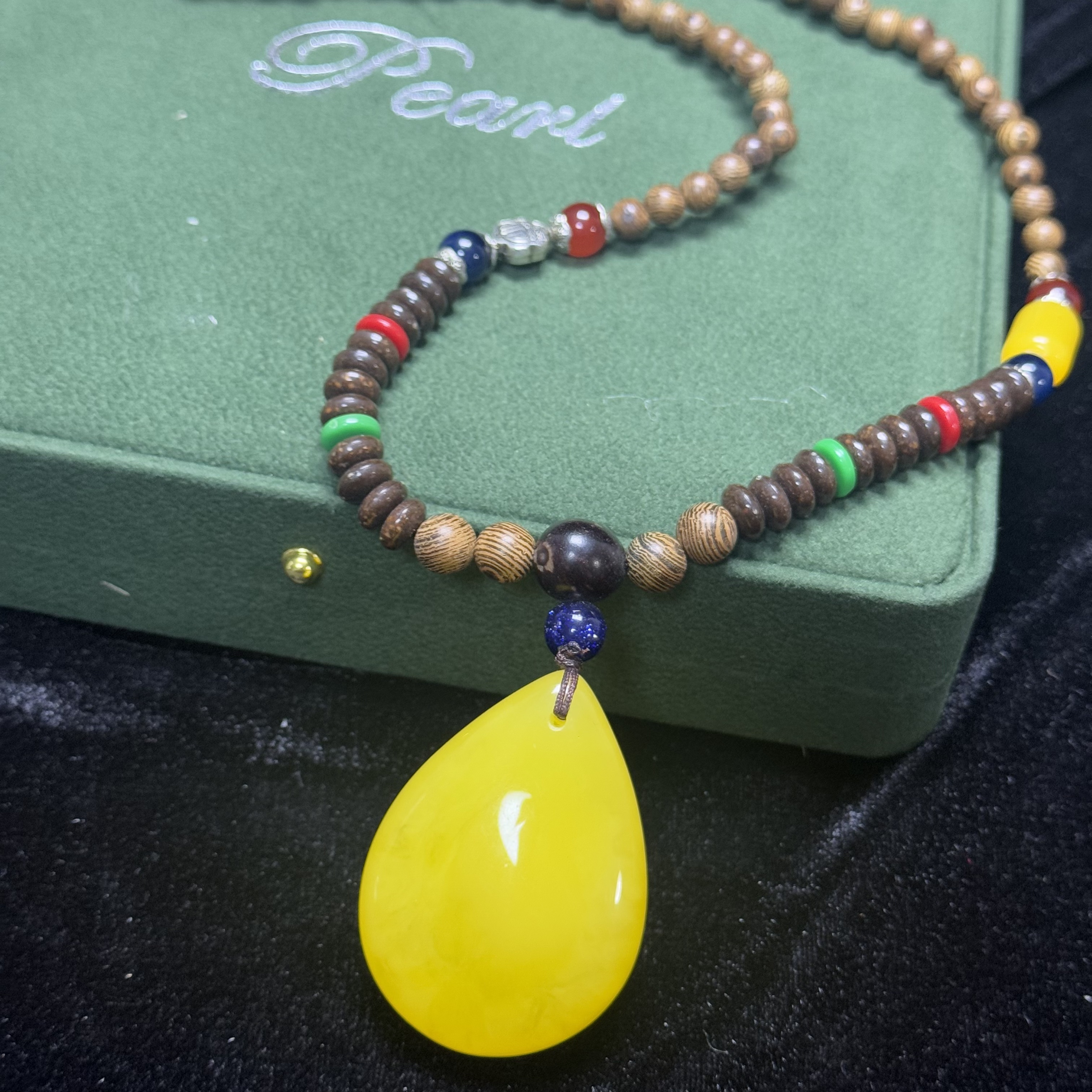 百搭男女民族风长款串珠项链35