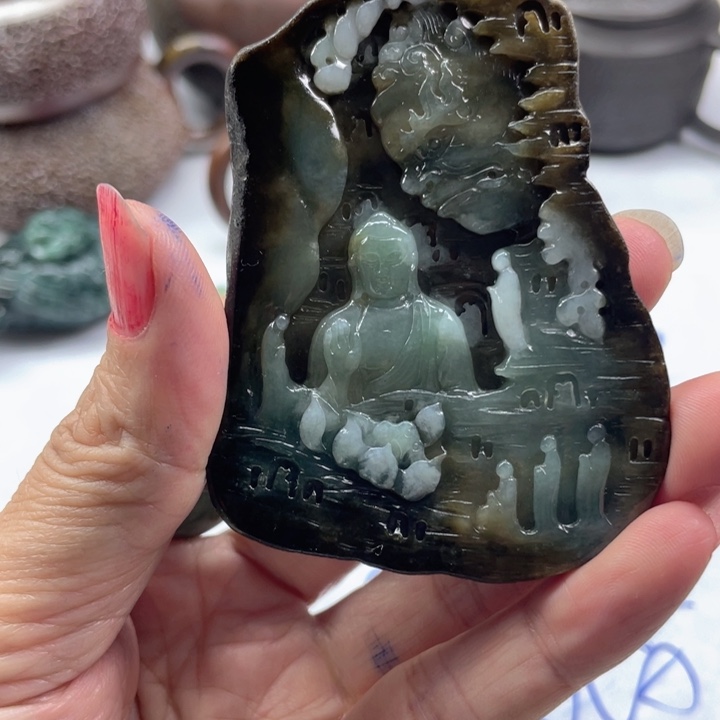 *****定制翡翠未镶嵌毛货