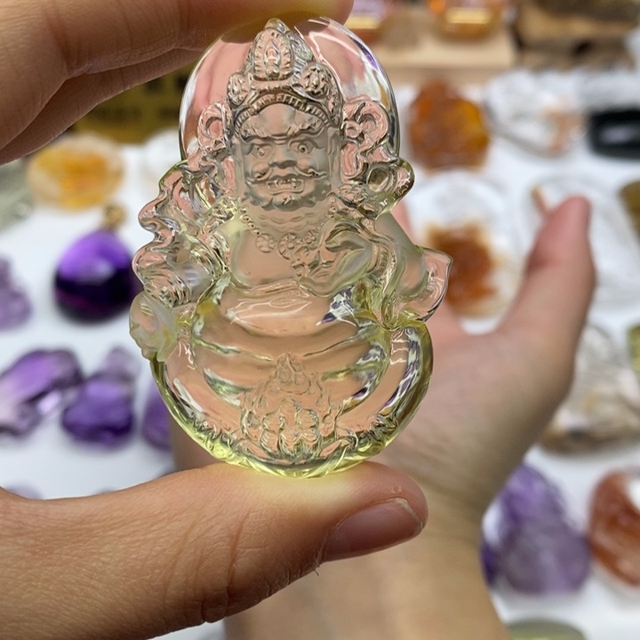 水晶颈饰未镶嵌小*坨定制