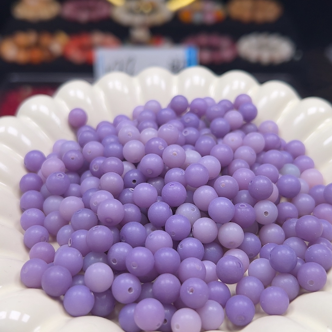 手串菩提根/象牙果卡8紫玉圆120颗