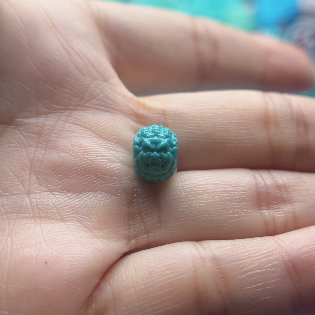 绿松石绿松石18K金镶嵌