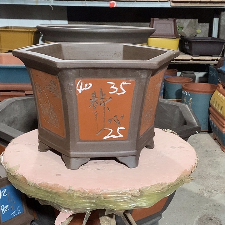 宜兴紫砂花盆花盆