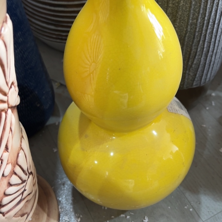 陶瓷花瓶摆件外贸出口微瑕捡漏