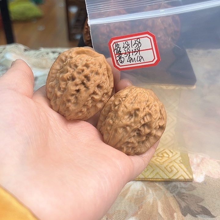 文玩核桃把件非嫁接马老四