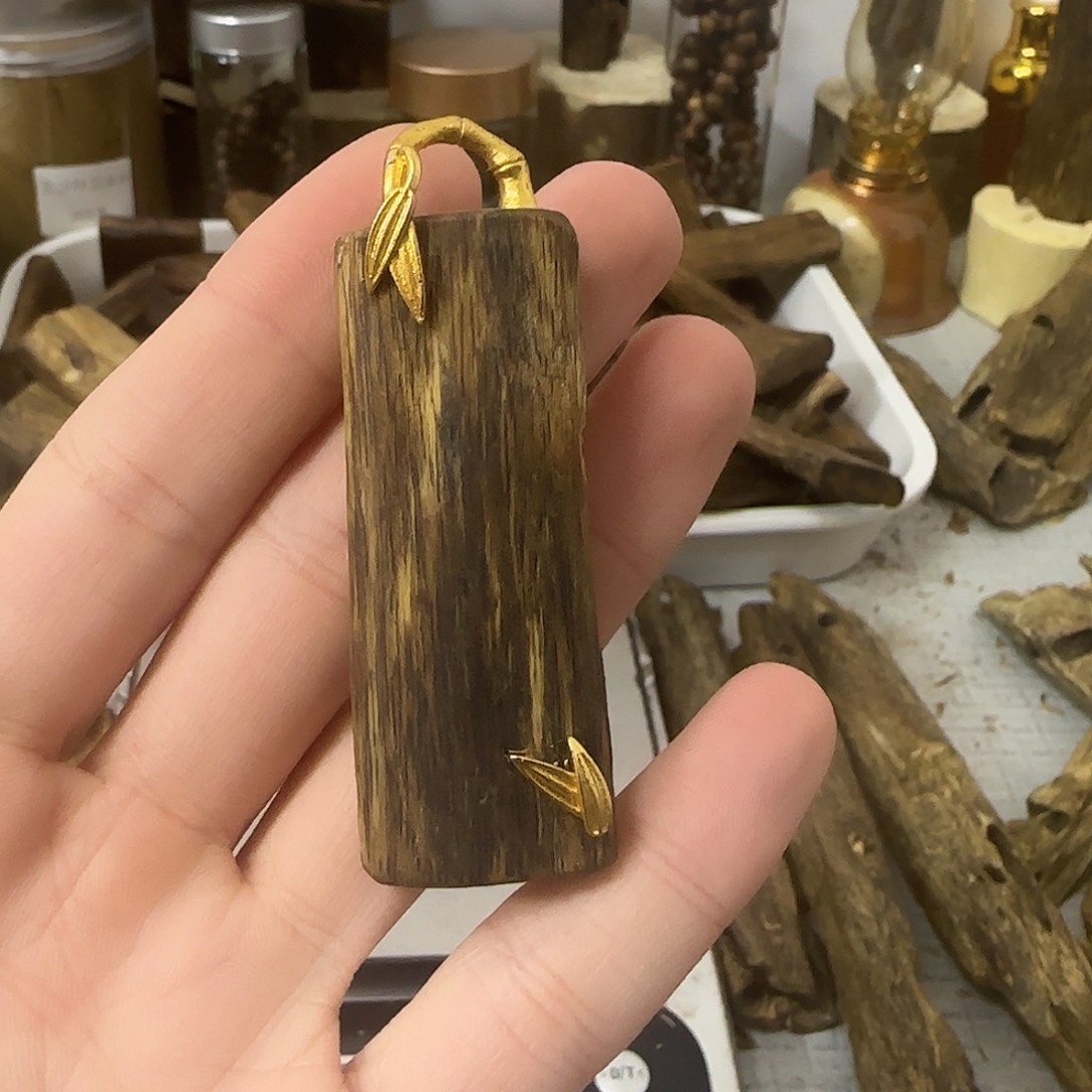 沉香碎屑沉香9克白棋