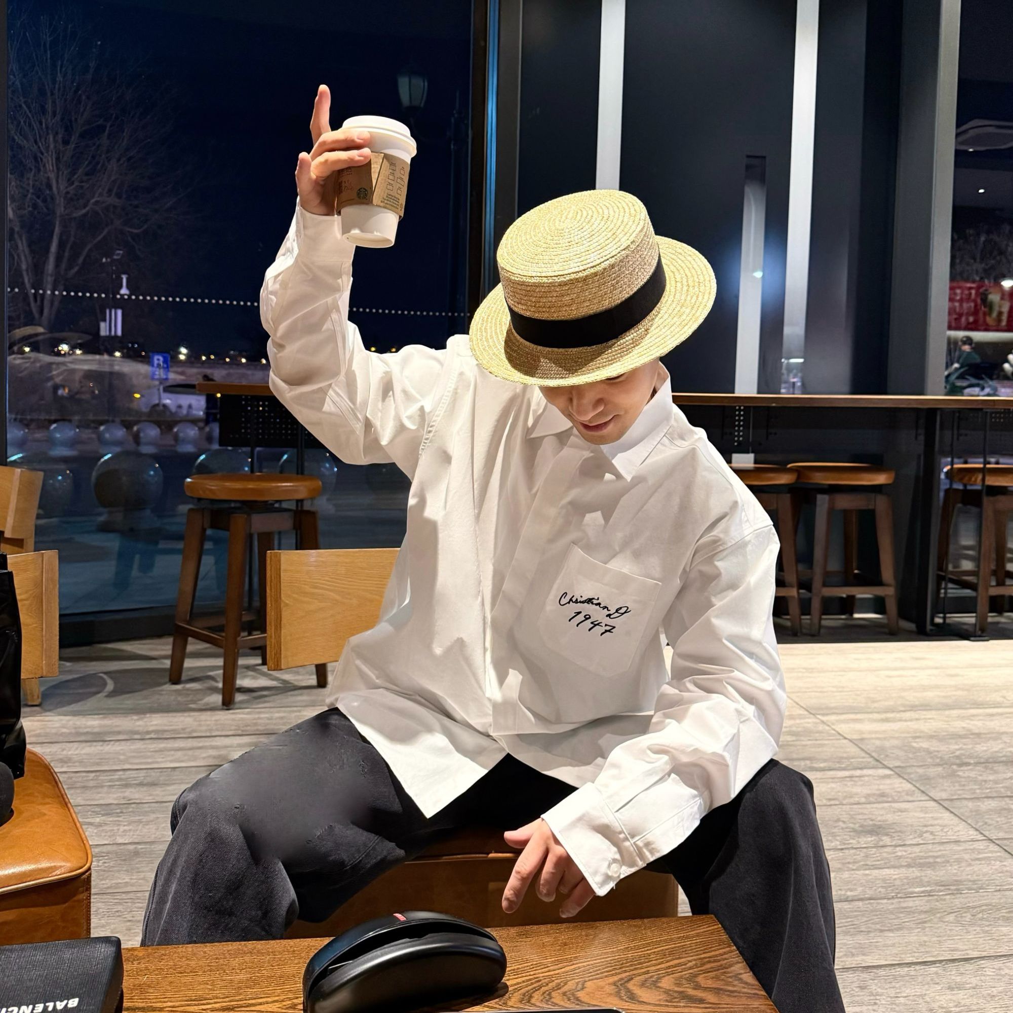 宽松【1947衬衫】男女同款D28074