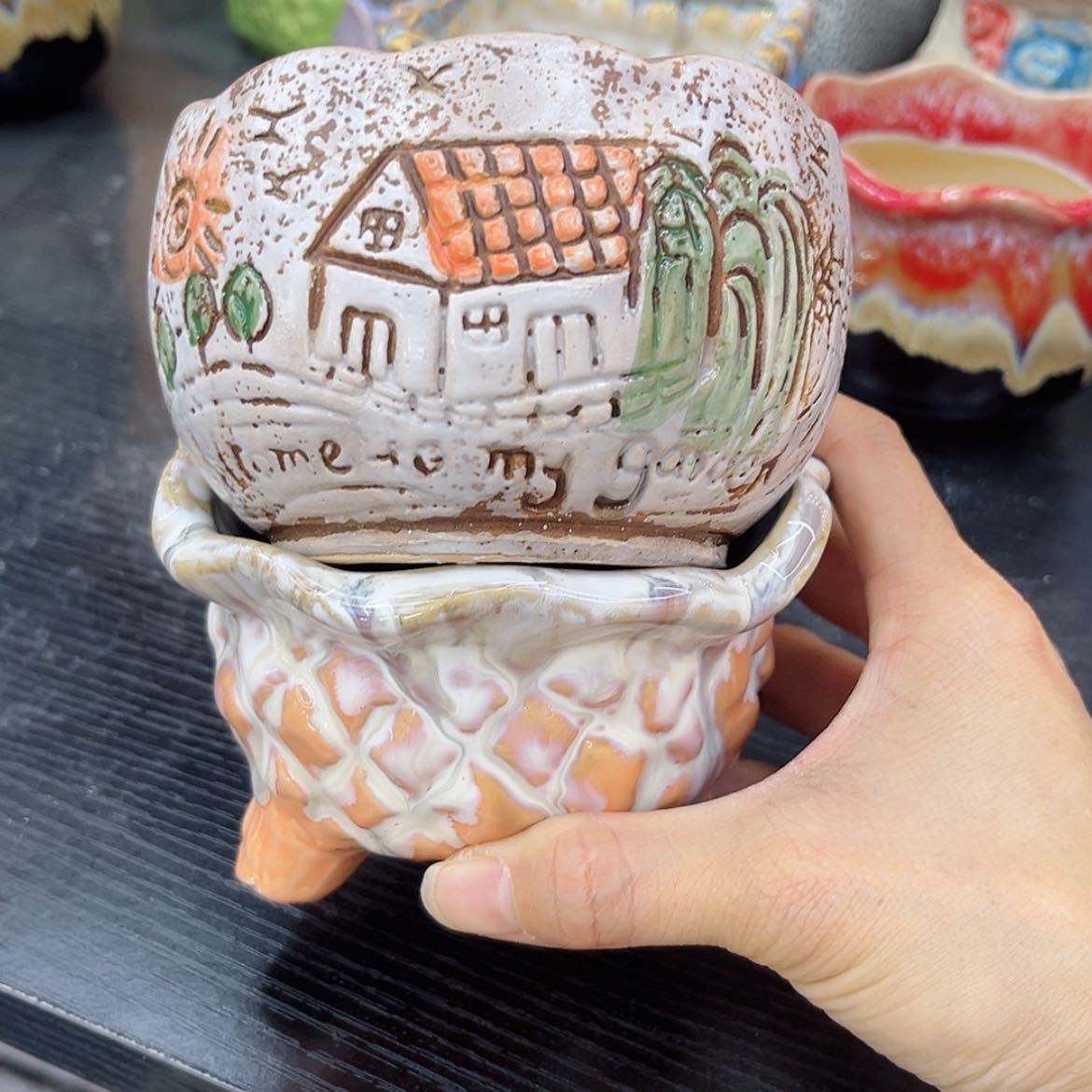 【闪购商品】陶瓷花盆