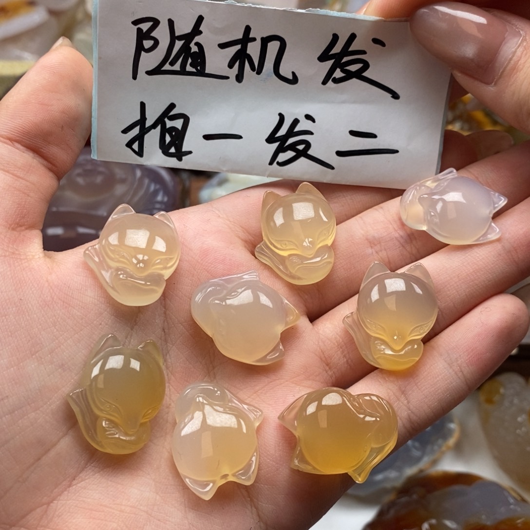 玛瑙/玉髓未镶嵌颈饰