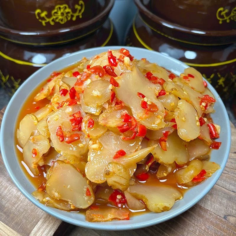 江西特产洋生姜酒糟鱼新鲜腌制脆嫩下饭咸菜