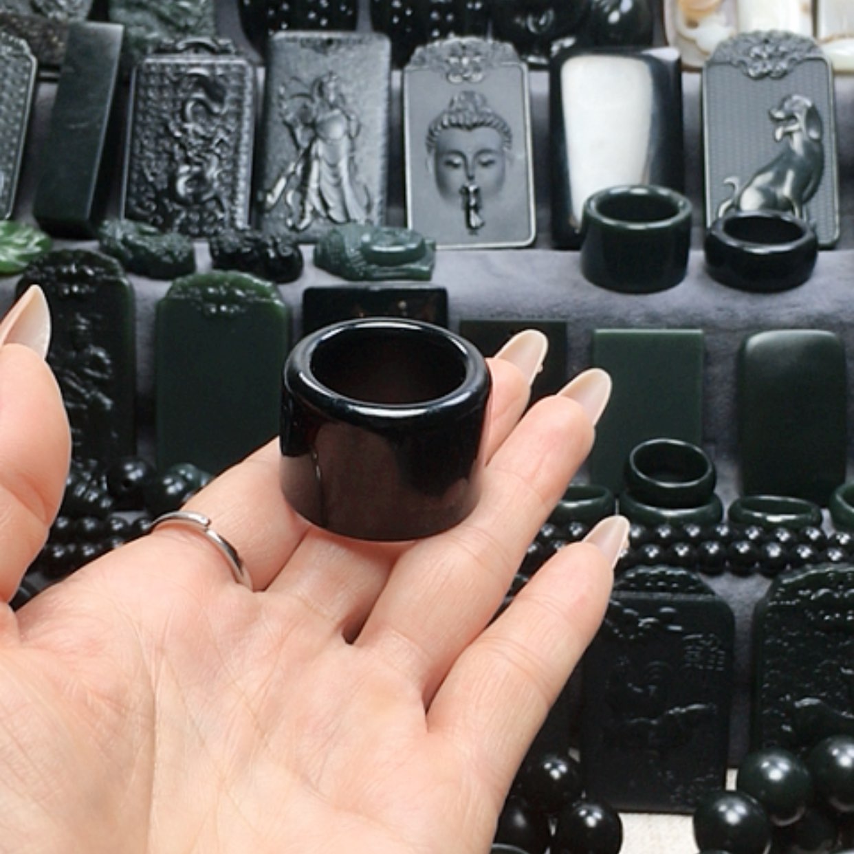 【闪购商品】未镶嵌和田玉手串