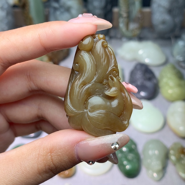 和田玉挂件未镶嵌