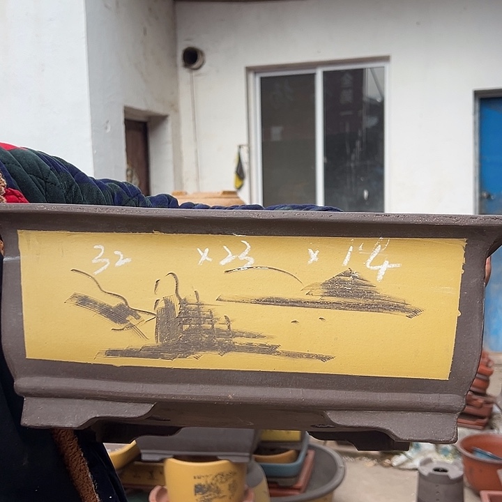 紫砂花盆紫砂花盆