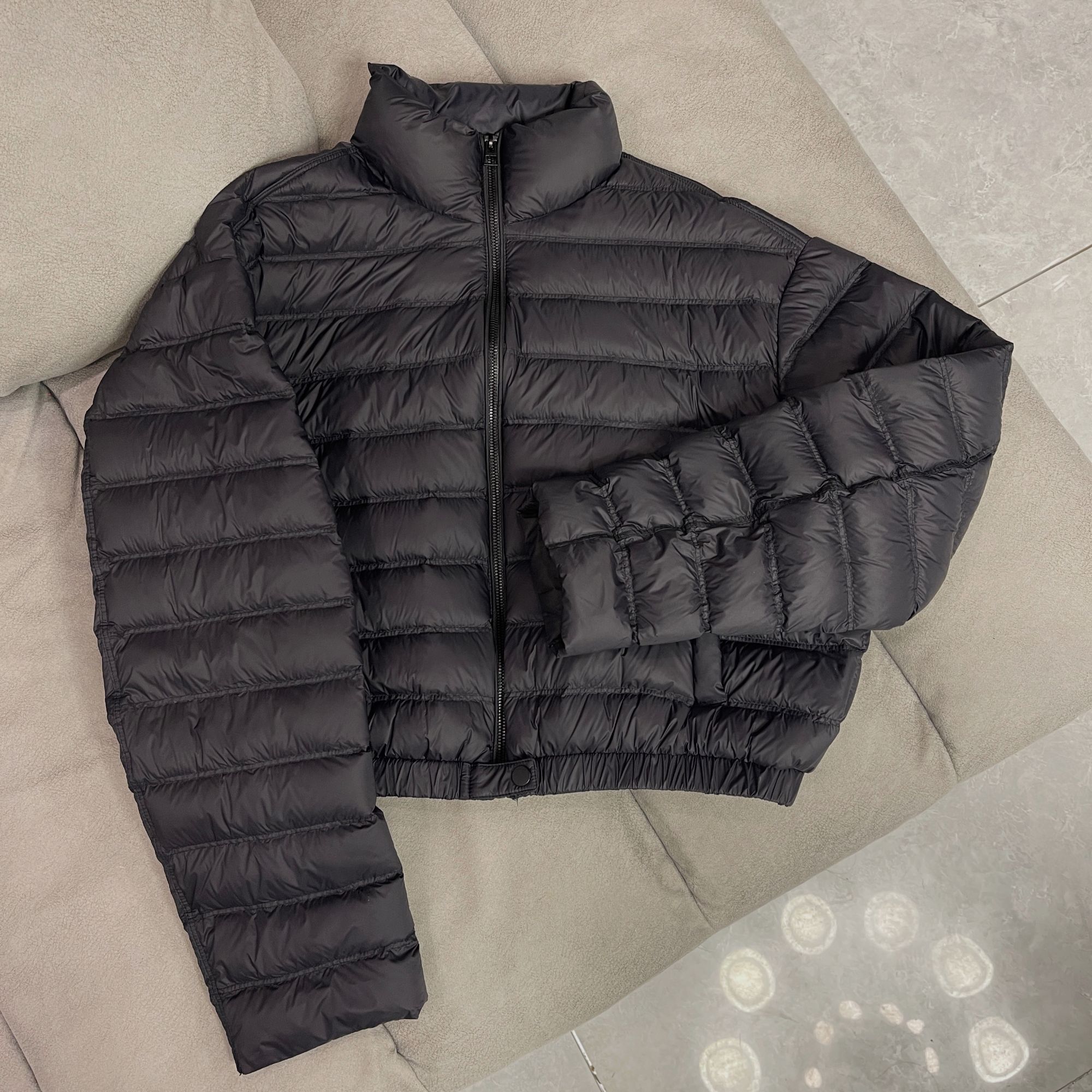 【新国标90绒爆款】短款立领排骨款时尚羽绒服 8671