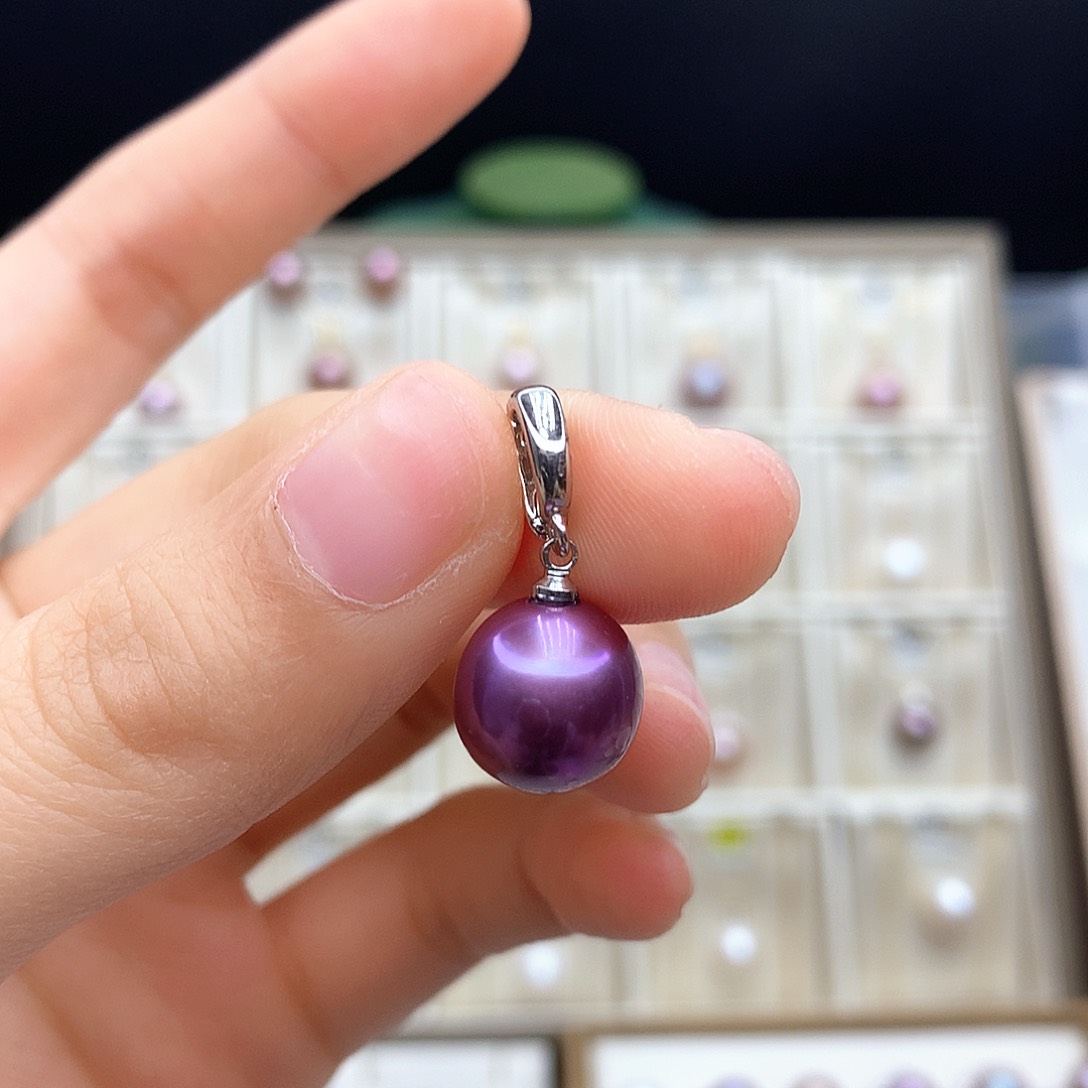 淡水珍珠颈饰合金