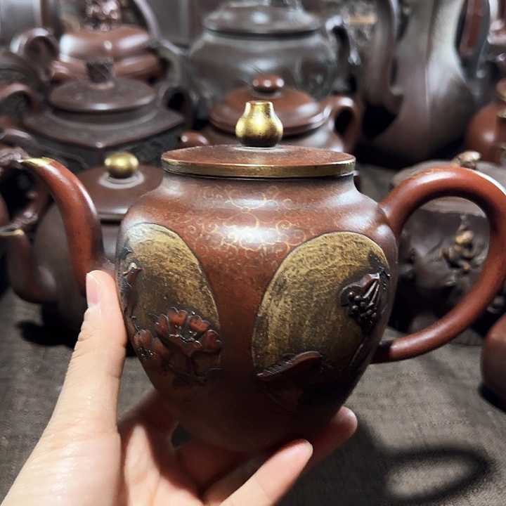 泥塑用****5紫砂壶茶具壶