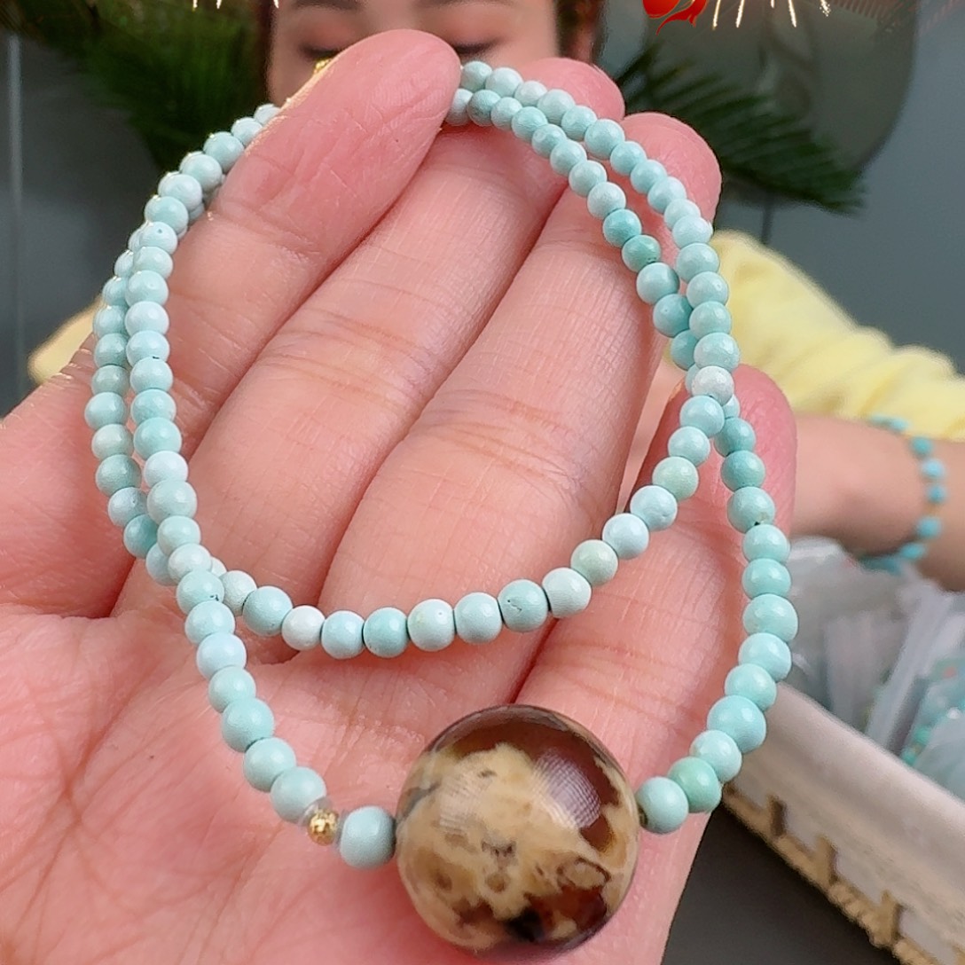 绿松石珠宝奇石未镶嵌