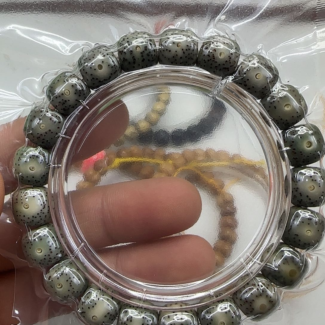 星月菩提手串 11入门绿星月菩提11×10单圈