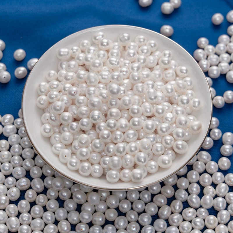 天然珍珠散珠 手工diy