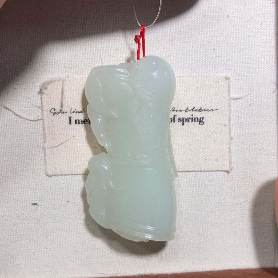 和田玉（糖玉）颈饰未镶嵌