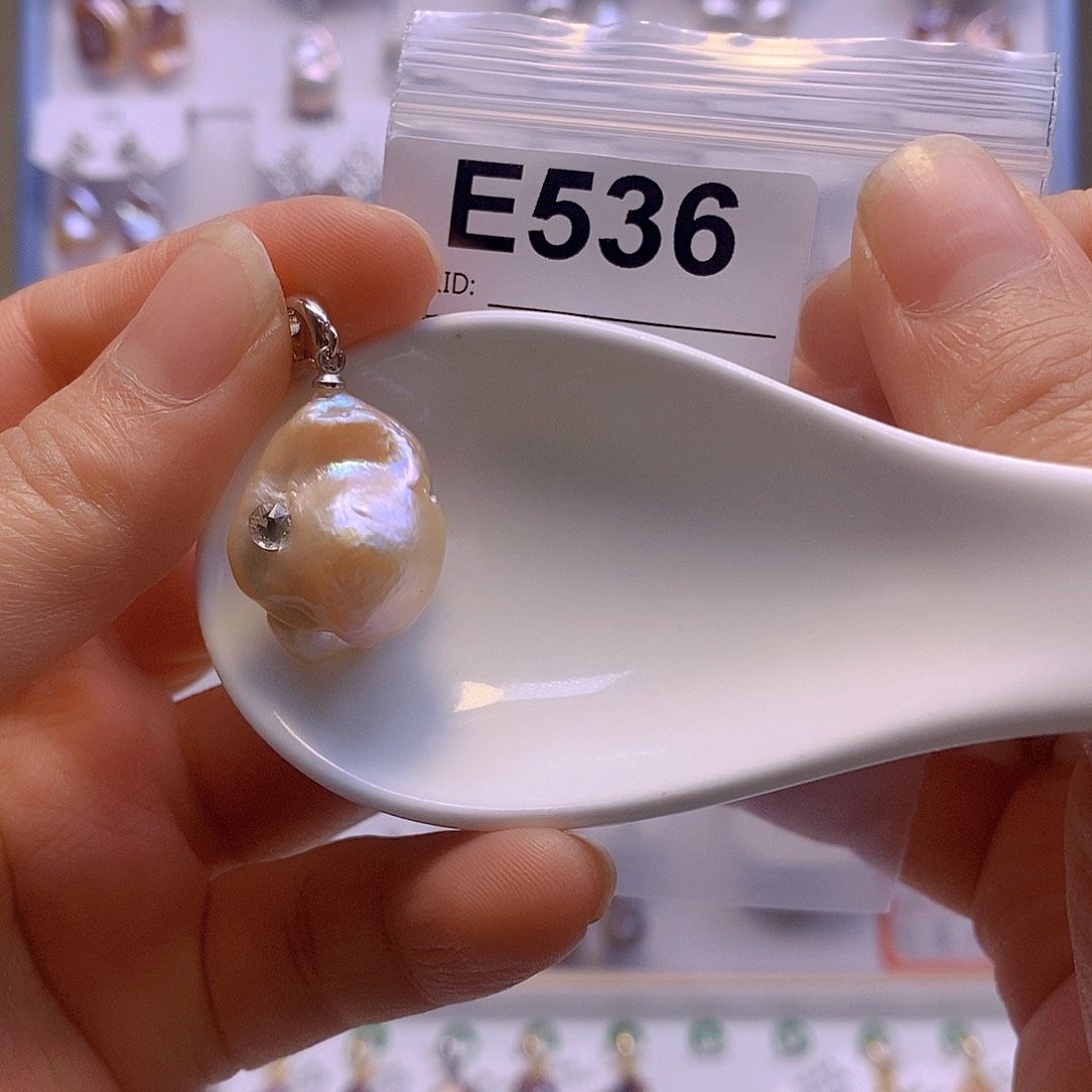 淡水珍珠颈饰银S925镶嵌