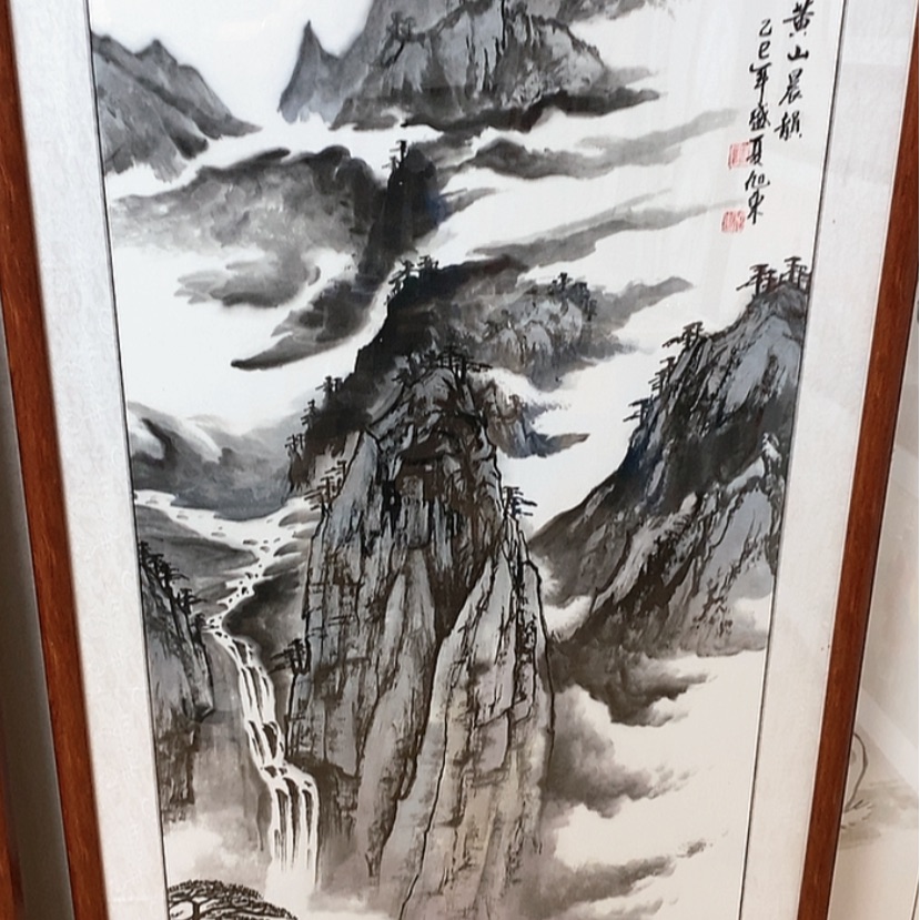 【闪购商品】国画手绘国画带框123.63