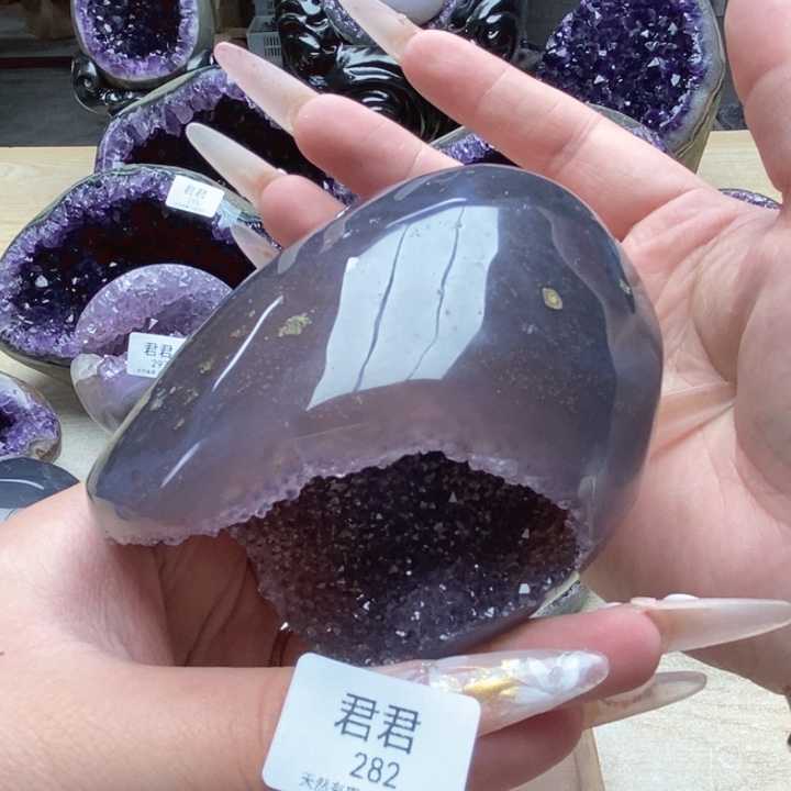 大型摆件（非配饰）未镶嵌紫晶