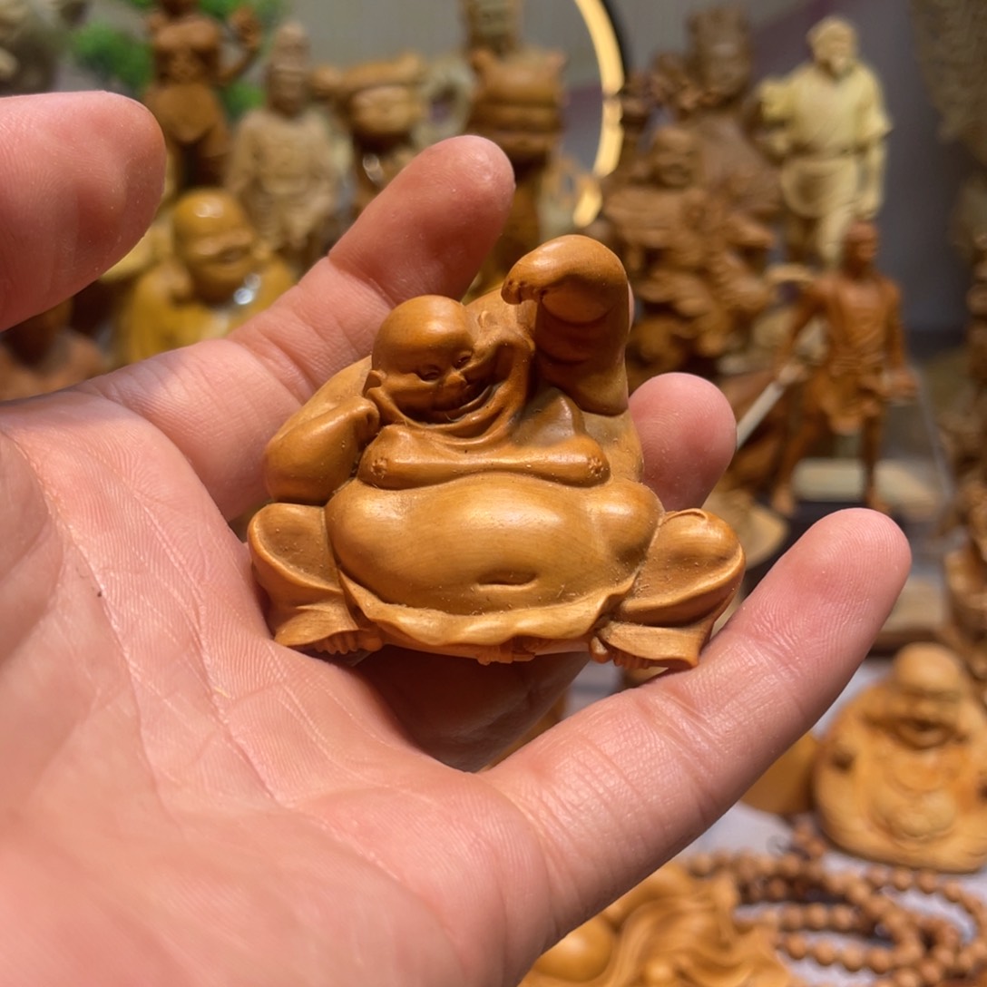 黄杨木小叶黄杨弥勒佛