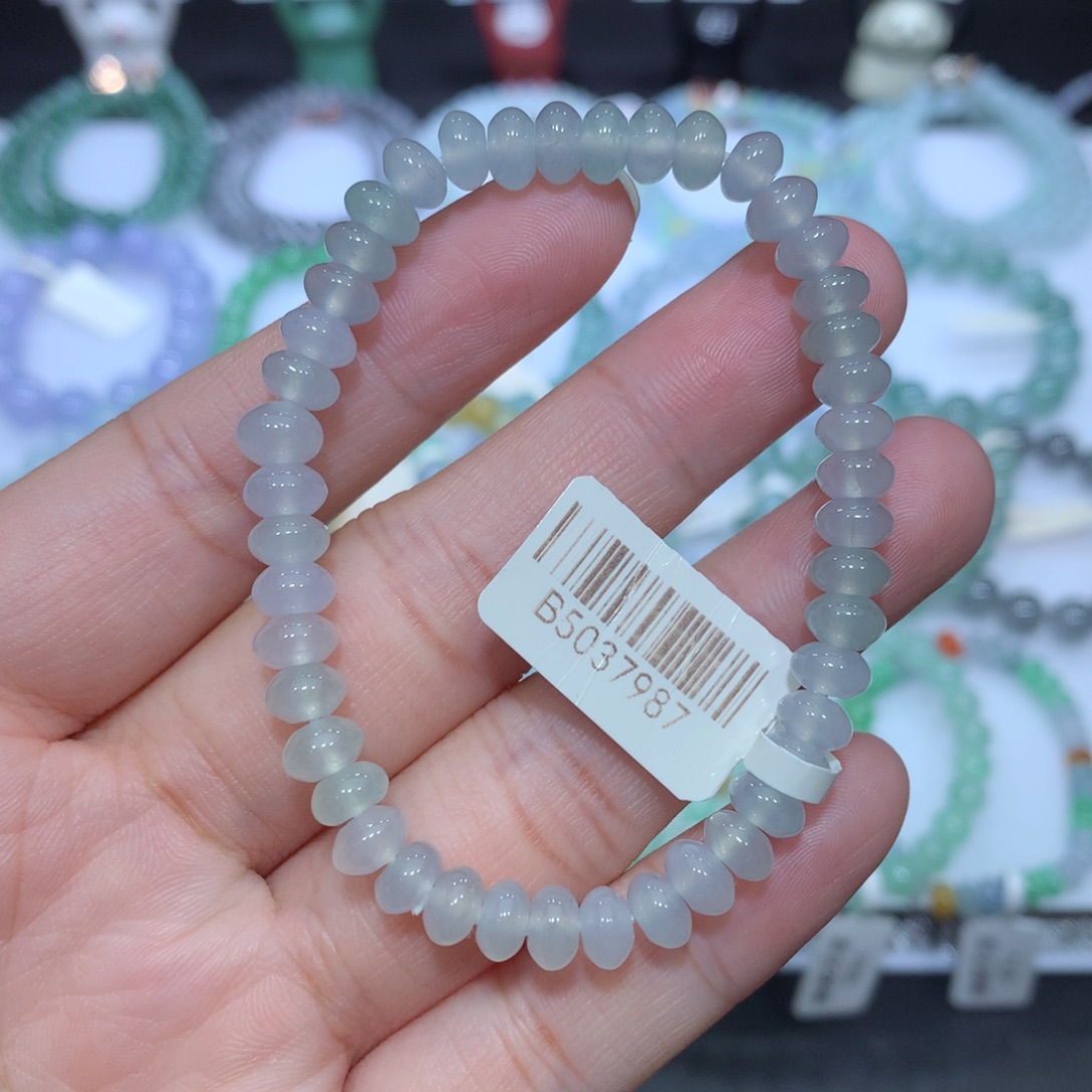 翡翠未镶嵌手串天然