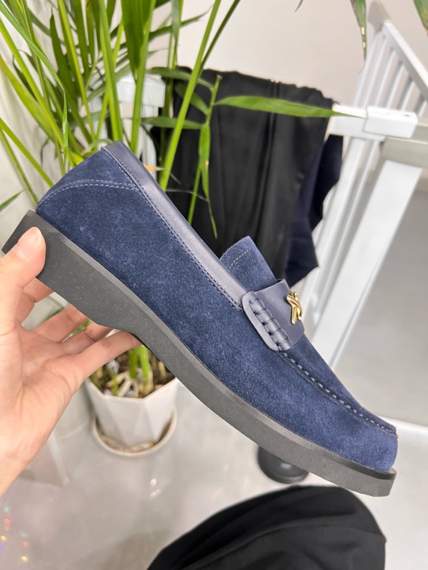 老伙计杰 三色翻毛皮一脚蹬