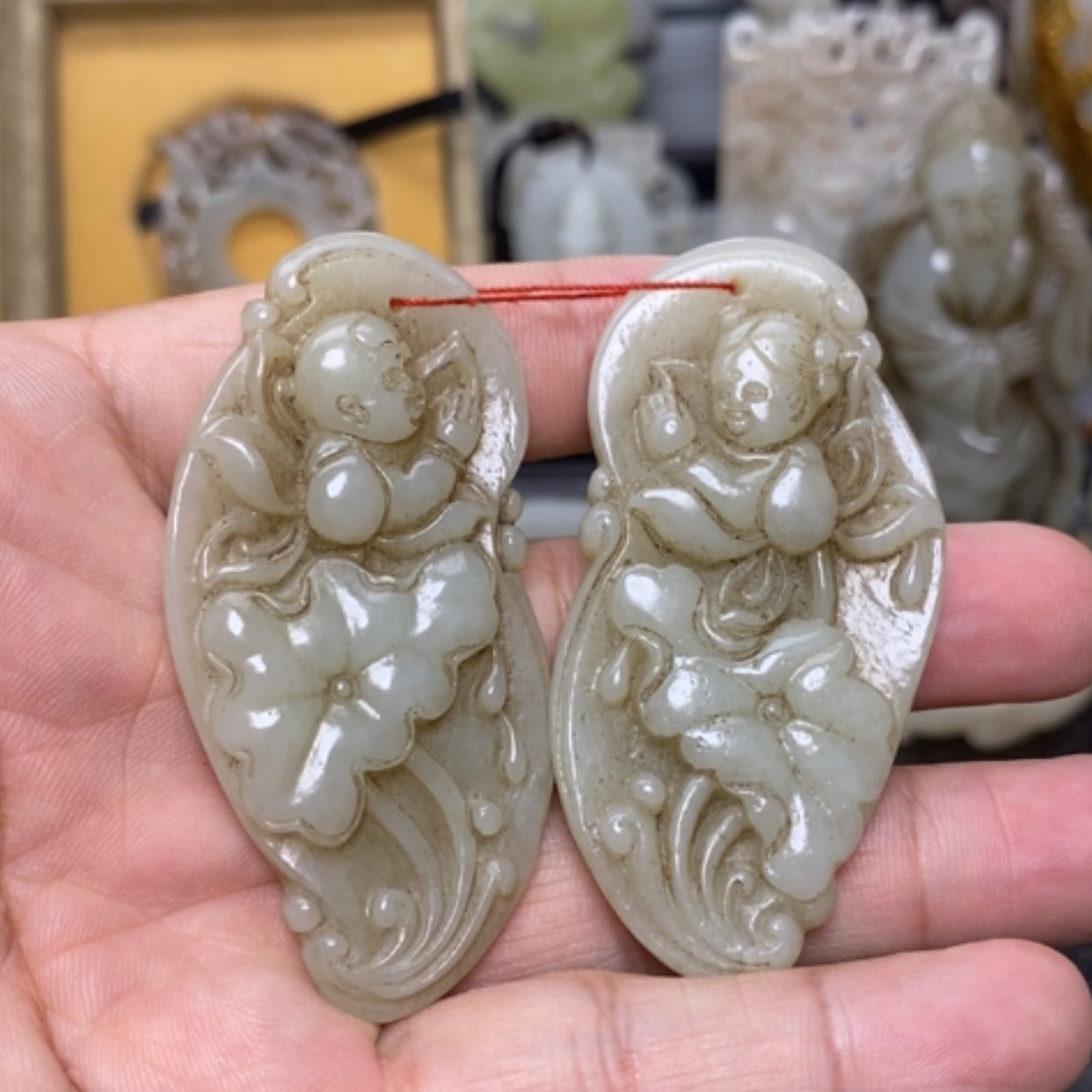 【闪购商品】和田玉未镶嵌挂件