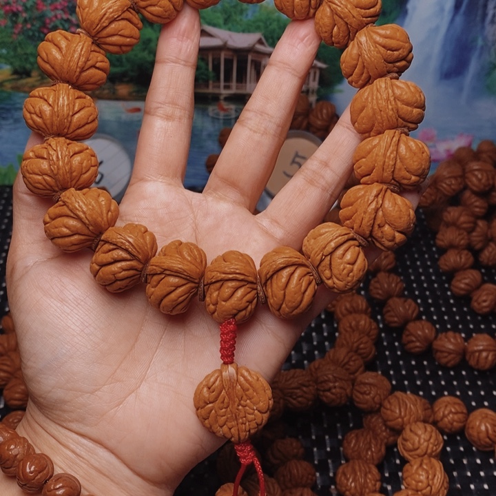 桃核手串?****核桃手持