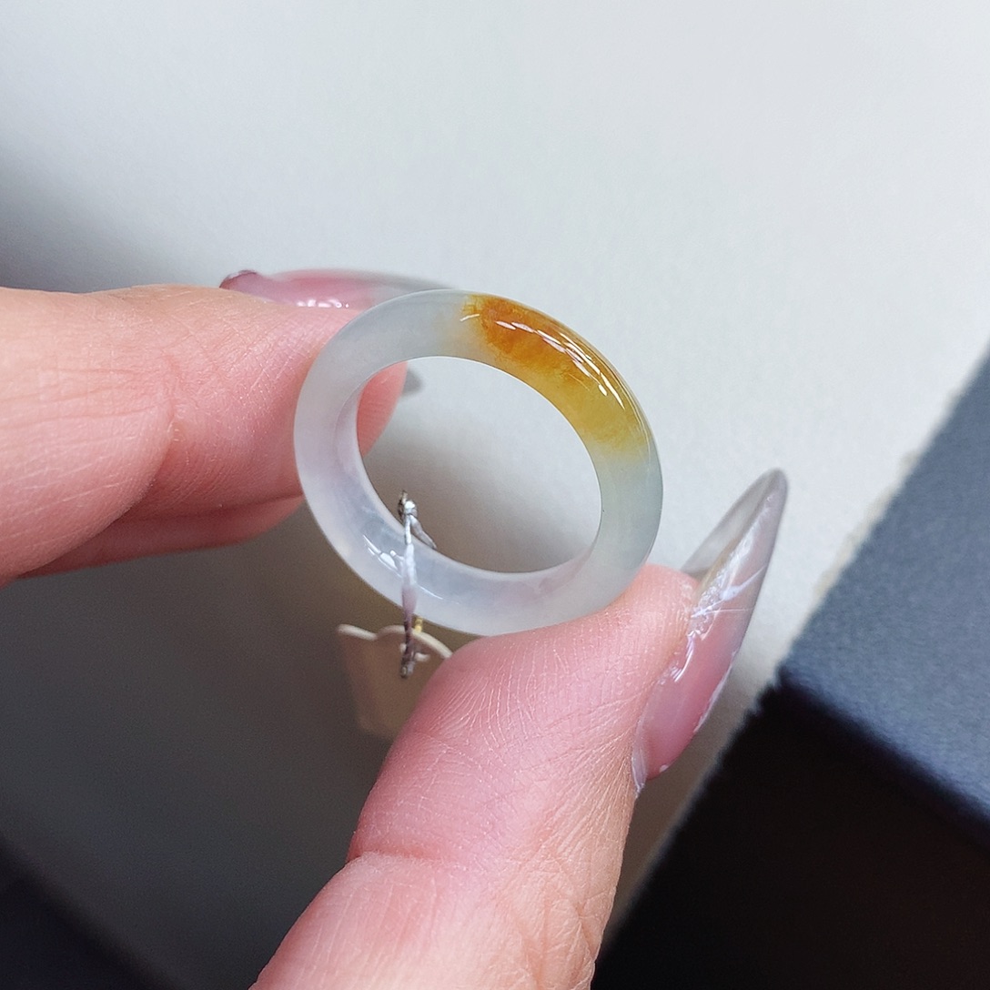 翡翠戒指未镶嵌15号