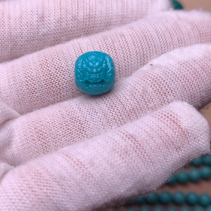 绿松石龙鼓珠11.4未镶嵌