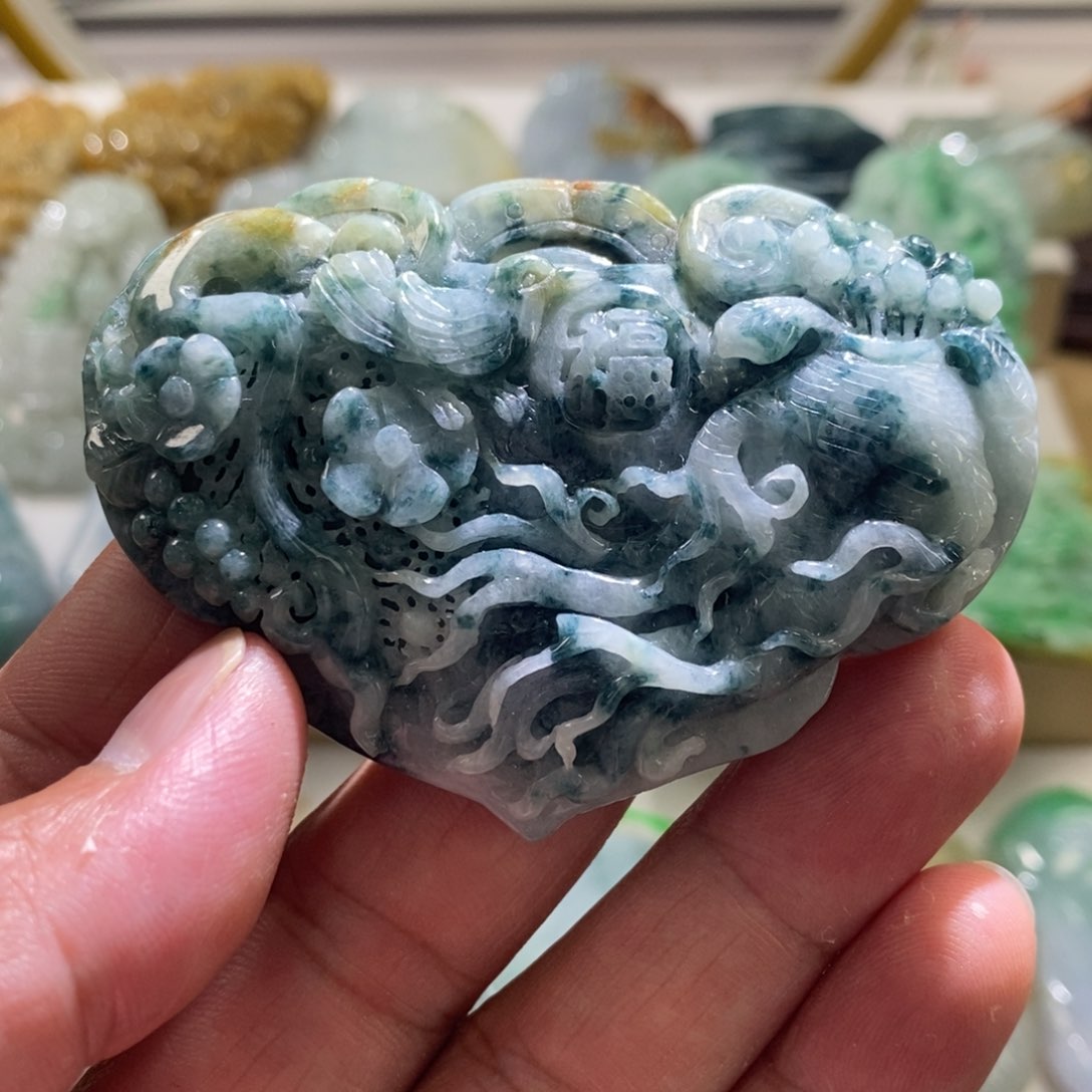 【闪购商品】翡翠颈饰未镶嵌1111111111111